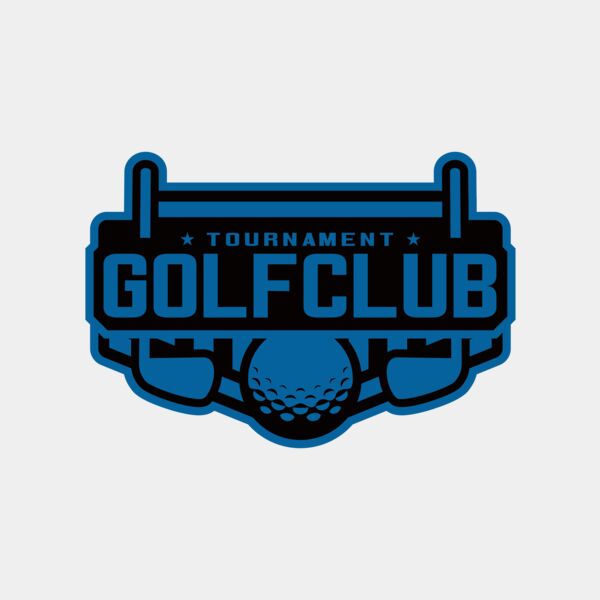 Golf club Tournament logo template Thumbnail